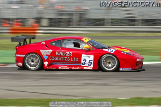 2007-06-24 Monza 212 FIA GT3 European Championship - Ferrari 430